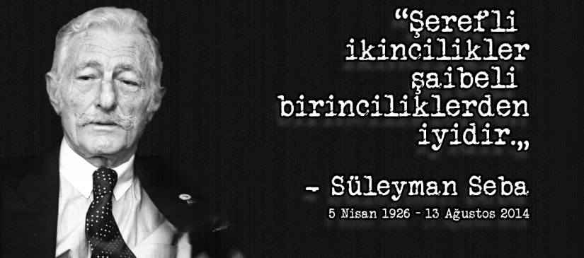 Süleyman Seba'yı Anma Etkinliği Tam Programı