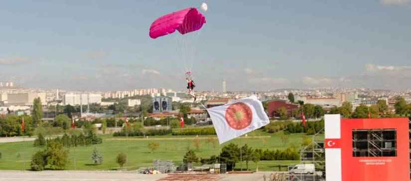 29 Ekim 2015 Cumhuriyet Bayramı Gösteri Atlayışları